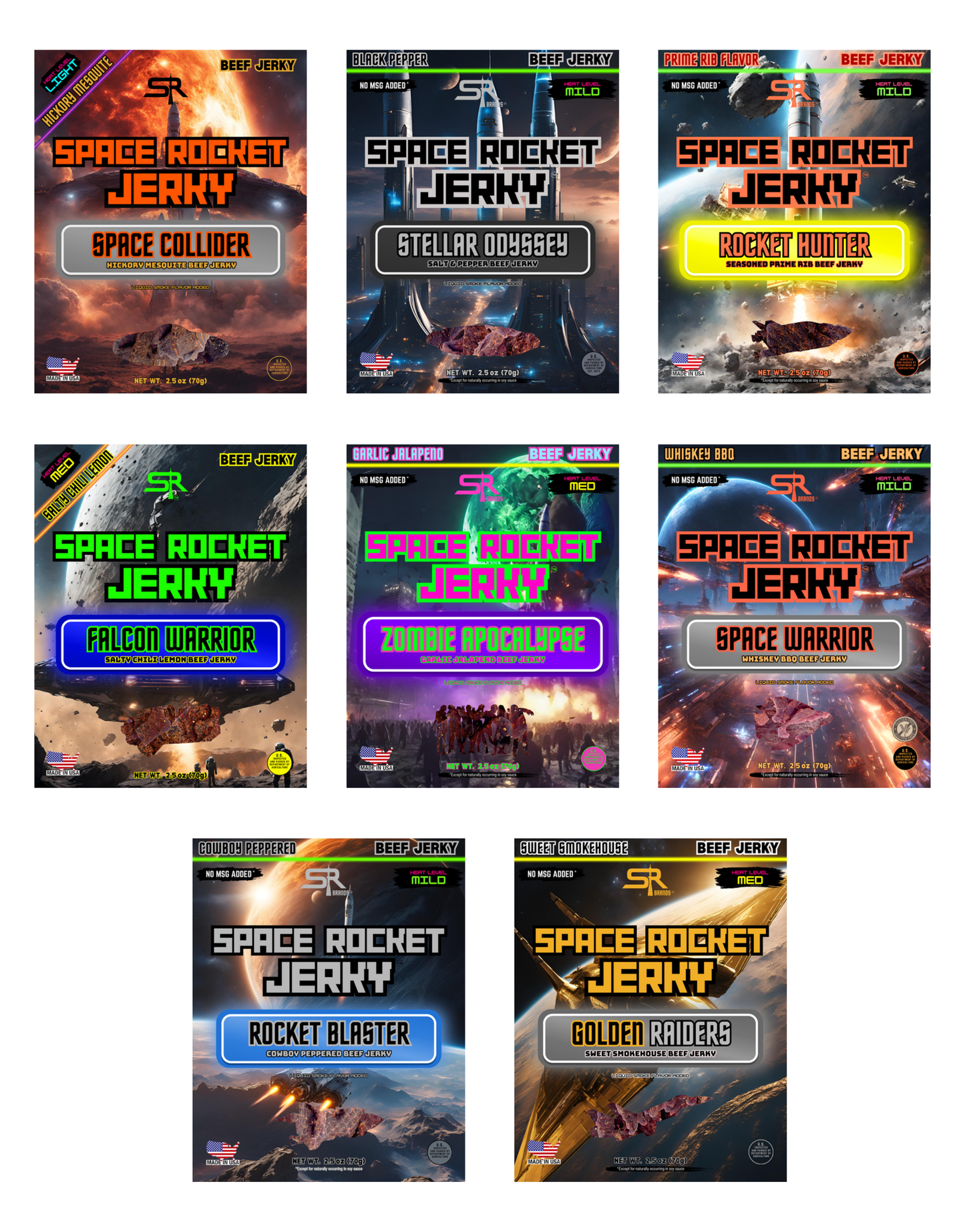 Sweet & Salty Variety 8 Pack