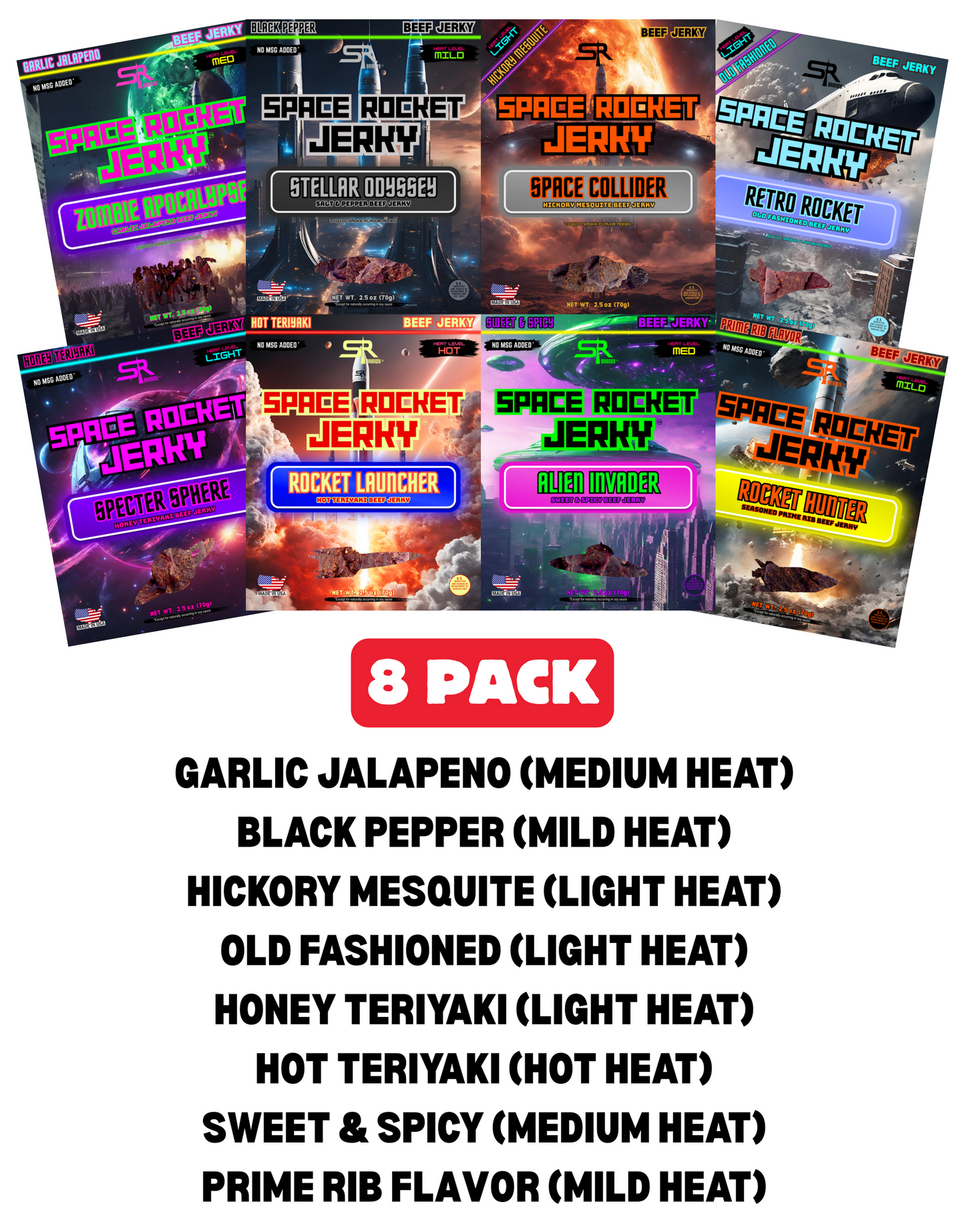 High Protein Variety 8 Pack