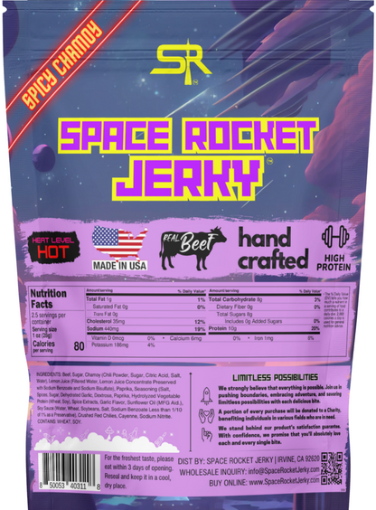 Spicy Chamoy 2.5oz, Beef [Galaxy Invader]