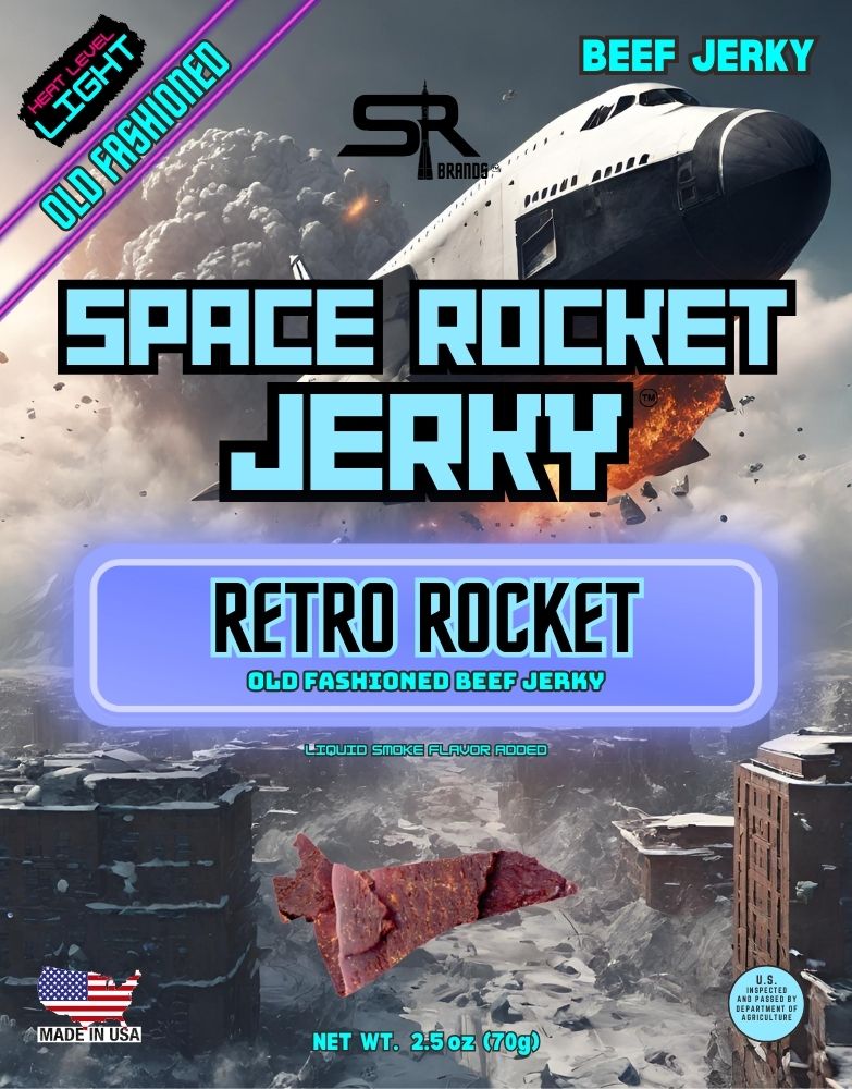 Old Fashioned 2.5oz 10 Pack, Beef [Retro Rocket]