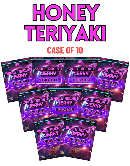 Honey Teriyaki 2.5oz 10 Pack, Beef [Specter Sphere]