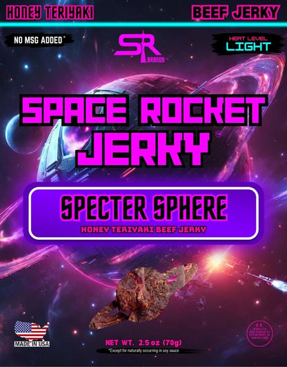 Honey Teriyaki 2.5oz 10 Pack, Beef [Specter Sphere]