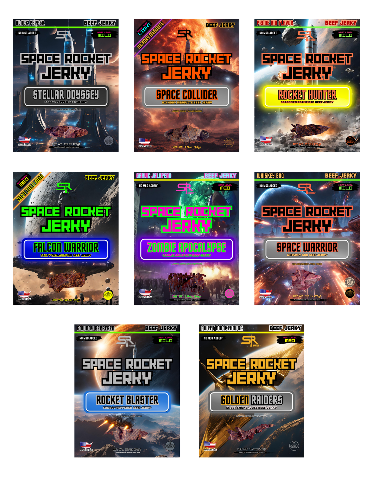 Salt Mode Activated Variety 8 Pack