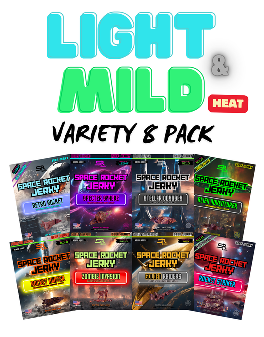 Light & Mild Heat Variety 8 Pack