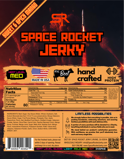 Sweet & Spicy Mango 2.5oz, Beef [Starlight Fury]